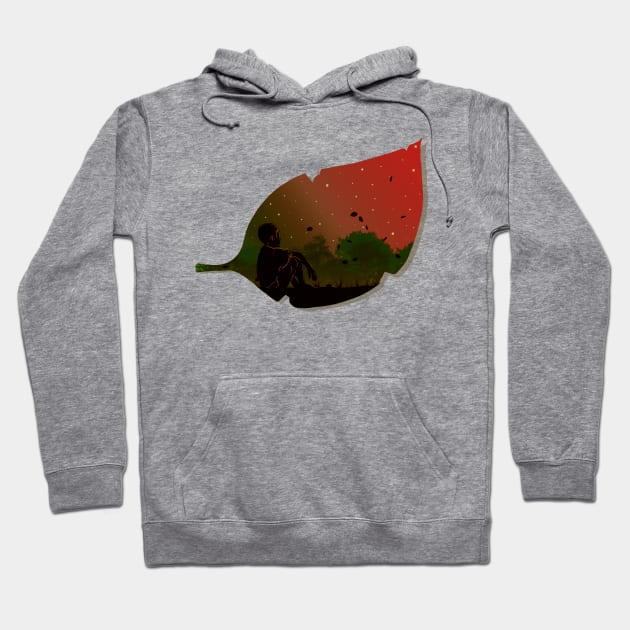 Leaf Me Alone Hoodie by GODZILLARGE